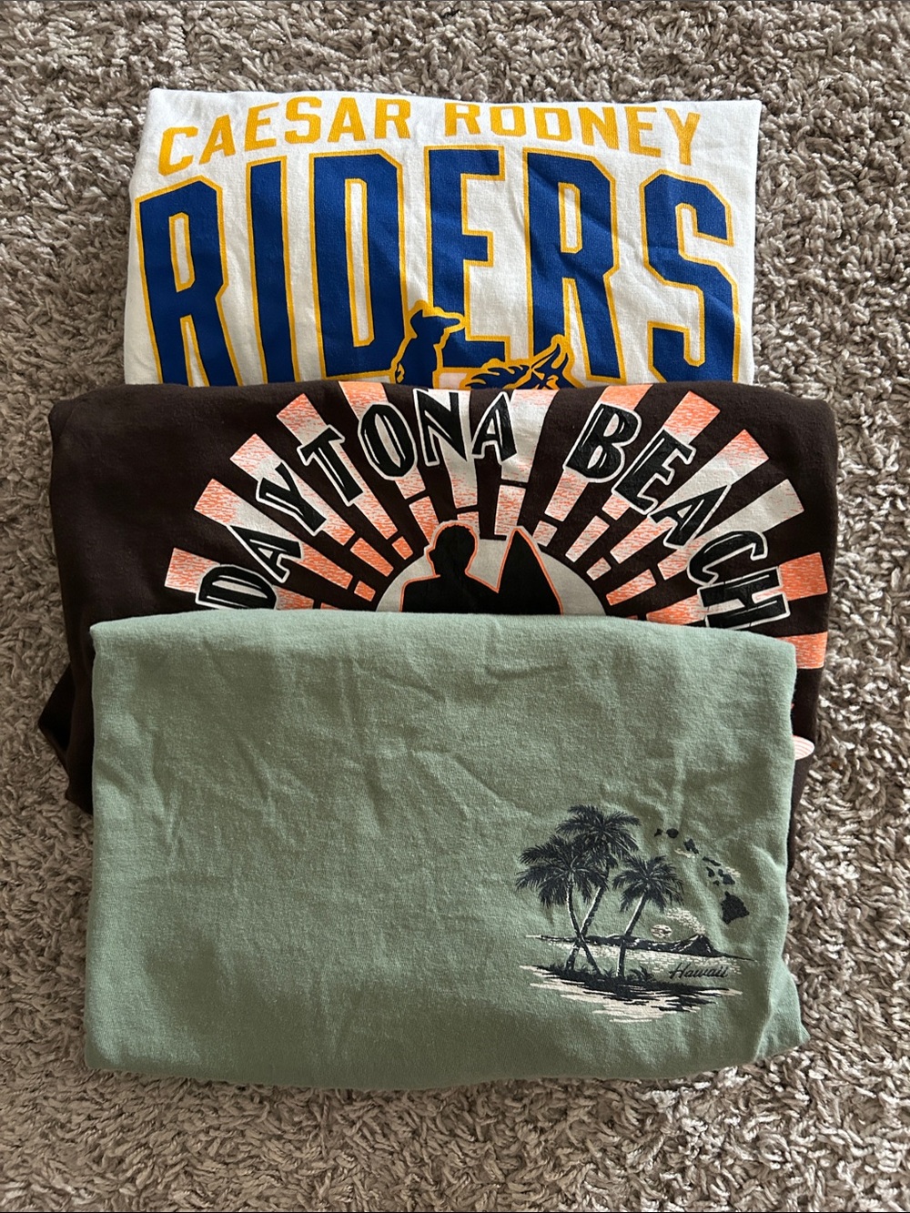 Unisex T-shirts (three)
